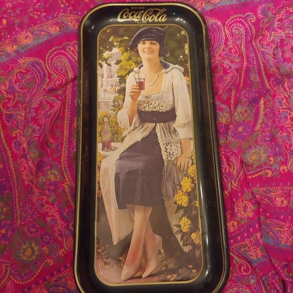 Coca Cola Other - flapper girl Coca-Cola tray